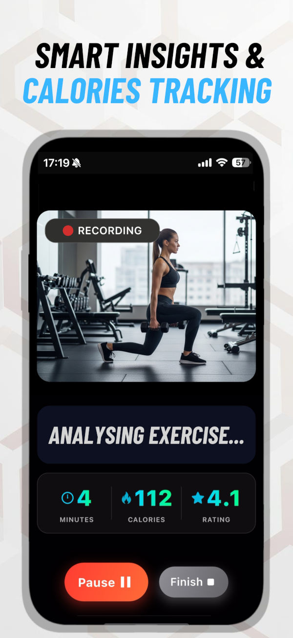 Workout summary and progress tracking